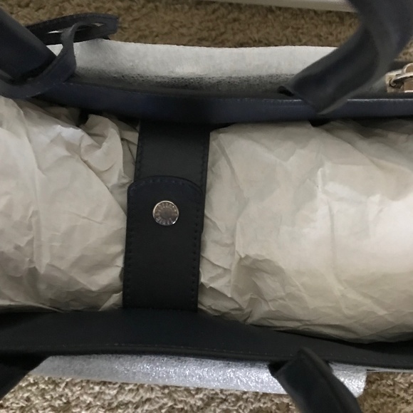 Zadig Voltaire Candide Medium Clous Marine Bag NWT - Picture 7 of 8